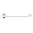 Best Design Clickwaste badafvoer met overloop Vazia gunmetal