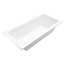 Wiesbaden Inbouwbad duo Santino 180 x 80 cm glans wit