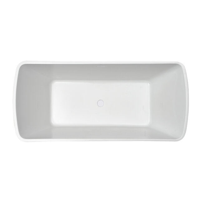 Wiesbaden Vrijstaand bad Larx 170 x 78 cm glans wit