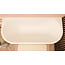 Wiesbaden Halfvrijstaand bad Liora 180 x 80 cm mat wit