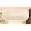 Wiesbaden Halfvrijstaand bad Liora 170 x 75 cm glans wit