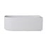 Wiesbaden Hoekbad Rivi rechts 170 x 80 cm glans wit