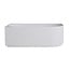 Wiesbaden Hoekbad Rivi links 180 x 80 cm glans wit