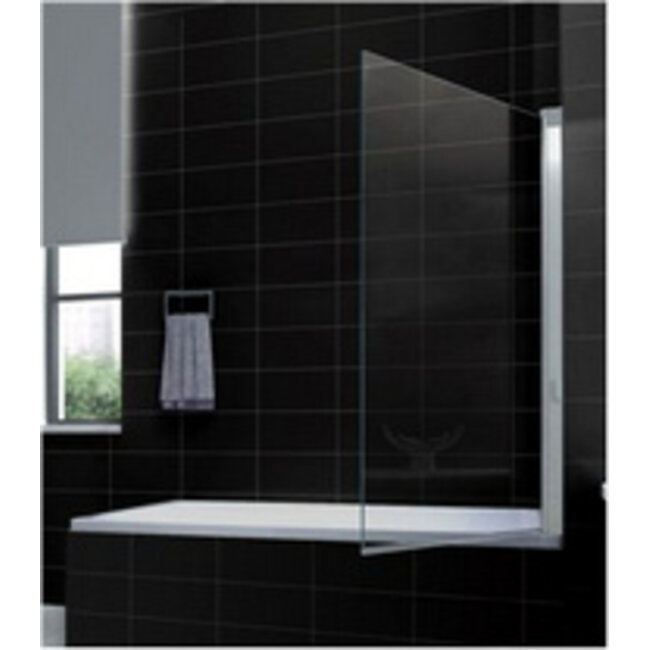 Wiesbaden Badwand Palmo draaibaar 80 x 150 cm chroom