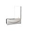 Wiesbaden Badwand Palmo draaibaar 80 x 150 cm chroom