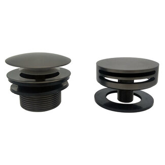 Wiesbaden Badafvoer met vulfunctie Caral gunmetal