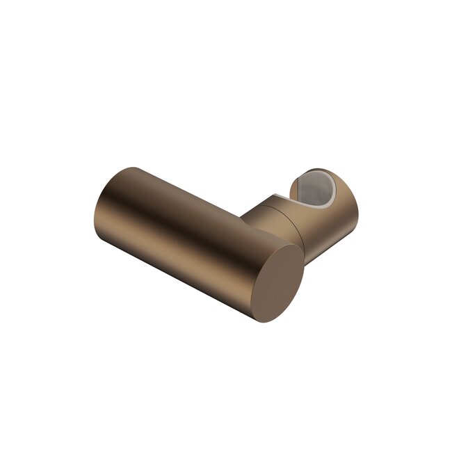 Thermostatische opbouw badkraan Stria bruin brons met handdoucheset
