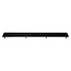 Aloni Glasrooster Douchegoot 60cm Zwart