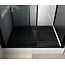Complete douchecabine Marani 110 x 80 x 225 cm met schuifdeur, grijs rookglas met mat zwart profiel