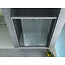 Aloni Schuifdeur voor nis 3-delig 140 x 200 cm, 8 mm helder glas met chroom profiel