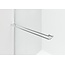 Aloni Inloopdouche Curvy 120 x 200 cm, 8 mm helder glas met chroom profiel