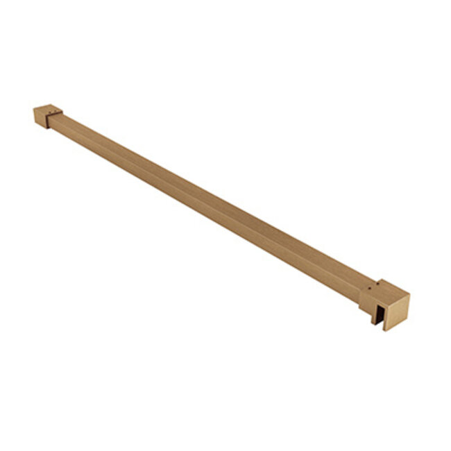 Aloni Stabilisatiestang voor inloopdouche 120 cm inkortbaar bruin brons