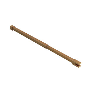 Aloni Plafondsteun voor inloopdouche verstelbaar 43-80 cm bruin brons
