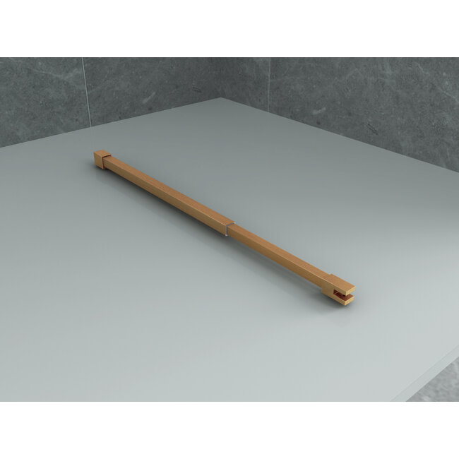 Aloni Plafondsteun voor inloopdouche verstelbaar 43-80 cm bruin brons