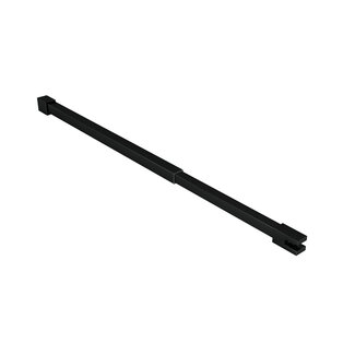 Aloni Plafondsteun voor inloopdouche verstelbaar 43-80 cm mat zwart