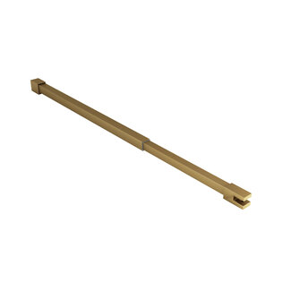 Aloni Plafondsteun voor inloopdouche verstelbaar 43-80 cm geborsteld goud