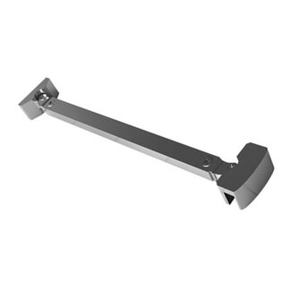 Aloni Stabilisatiestang muur-glas 45° 30-60 cm