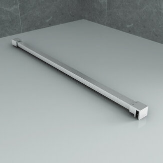 Aloni Stabilisatiestang voor inloopdouche 120 cm inkortbaar chroom