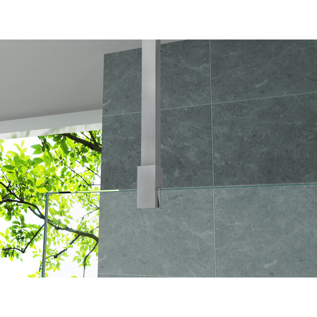 Aloni Plafondsteun voor inloopdouche verstelbaar 43-80 cm chroom
