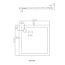 Best Design Douchebak Dona 100 x 100 x 4 cm acryl glans wit