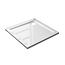 Best Design Douchebak Dona 80 x 80 x 4 cm acryl glans wit