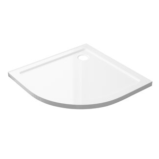 Best Design Douchebak Dona kwartrond 90 x 90 x 4 cm acryl glans wit