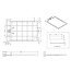 Best Design Douchebak Decent 140 x 90 x 4,5 cm solid surface zwart