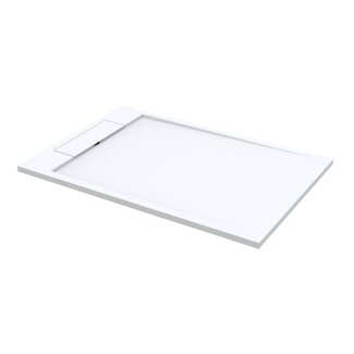 Best Design Douchebak Decent 160 x 90 x 4,5 cm solid surface mat wit