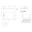 Best Design Douchebak Decent 160 x 90 x 4,5 cm solid surface mat wit