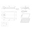 Best Design Douchebak Decent 160 x 100 x 4,5 cm solid surface mat wit