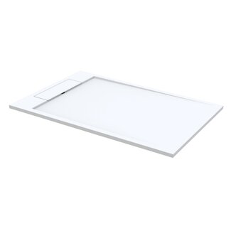 Best Design Douchebak Decent 180 x 90 x 4,5 cm solid surface mat wit