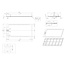 Best Design Douchebak Decent 180 x 90 x 4,5 cm solid surface mat wit
