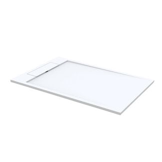 Best Design Douchebak Decent 180 x 100 x 4,5 cm solid surface mat wit