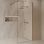 Best Design Inloopdouche Dalis 120 x 200 cm, 8 mm helder glas met Desert Brown profiel