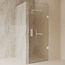 Best Design Nisdeur Dalis 90 x 200 cm, 8 mm helder glas met mat wit profiel