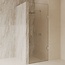 Best Design Nisdeur Dalis 80 x 200 cm, 8 mm helder glas met RVS profiel