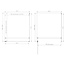 Best Design Douchecabine Dalis 100 x 90 x 200 cm met draaideur en zijwand, 8 mm helder glas met chroom profiel