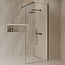 Best Design Inloopdouche Dalis Curve 120 x 200 cm, 8 mm helder glas met gunmetal profiel