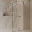 Best Design Inloopdouche Dalis Curve 80 x 200 cm, 8 mm helder glas met RVS profiel