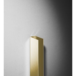 Best Design Muurprofiel Dalis voor douchewand 200 cm mat goud
