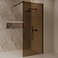 Best Design Inloopdouche Dalis 80 x 200 cm, 8 mm Amber glas met mat zwart profiel