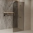 Best Design Inloopdouche Dalis Curve 120 x 200 cm, 8 mm Mocha glas met chroom profiel