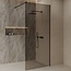 Best Design Inloopdouche Dalis 120 x 200 cm, 8 mm Mocha glas met gunmetal profiel