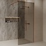 Best Design Inloopdouche Dalis 90 x 200 cm, 8 mm Mocha glas met Desert Brown profiel