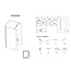 Best Design Inloopdouche Erico 50 x 200 cm, 8 mm glas met chroom profiel