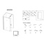 Best Design Inloopdouche Erico 70 x 200 cm, 8 mm glas met chroom profiel
