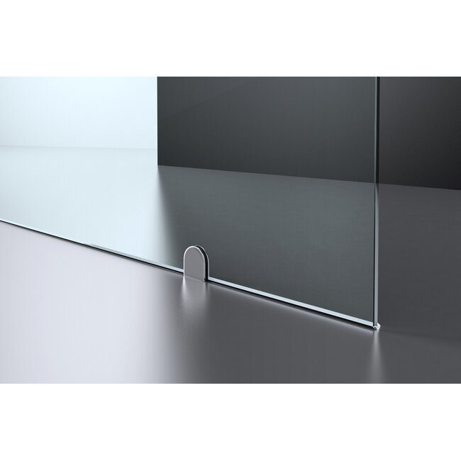 Best Design Inloopdouche Erico 90 x 200 cm, 8 mm glas met chroom profiel