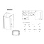 Best Design Inloopdouche Erico 90 x 200 cm, 8 mm glas met chroom profiel