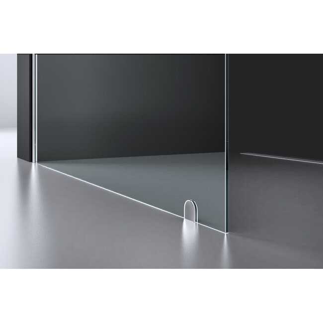 Best Design Inloopdouche Erico 100 x 200 cm, 8 mm glas met chroom profiel
