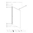 Best Design Inloopdouche For-You 100 x 200 cm, 8 mm glas met zwart profiel